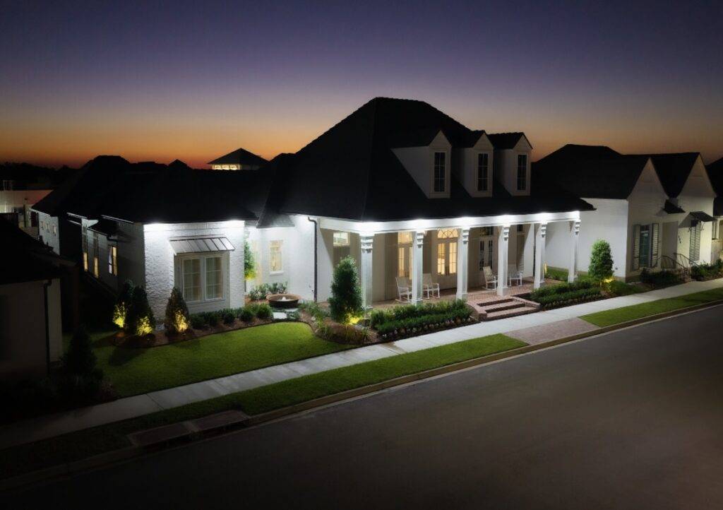 Beautiful backyard landscaping by Louisiana Landscape Innovations Lafayette LA